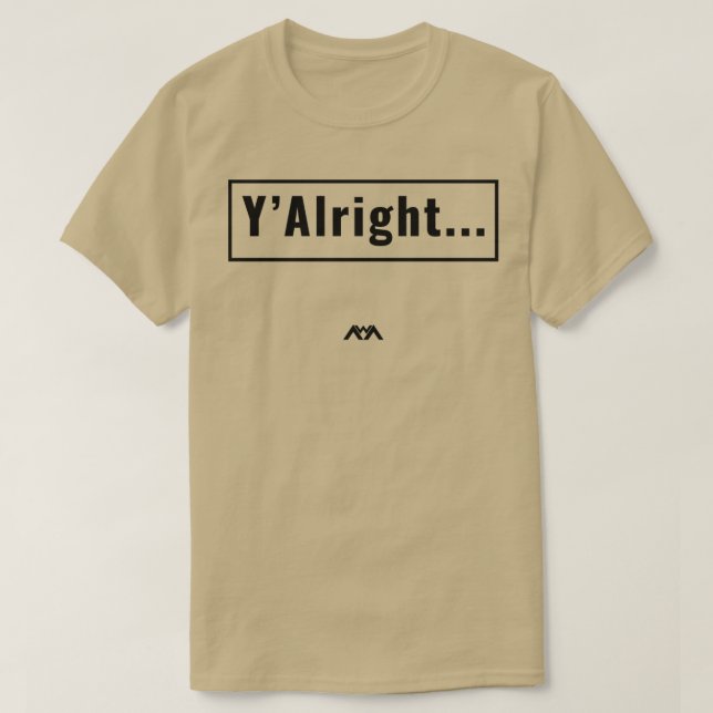 Yx27Alright Black T-Shirt (Design Front)