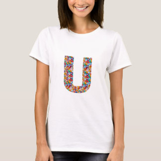 yyy zzz uuu vvv www ALPHABET JEWEL SPARKLES T-Shirt