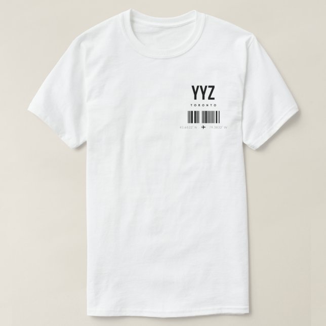 YYZ Toronto Men's T-Shirt (Design Front)