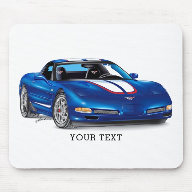 Z0SIX COMMEMORATIVE AUTOMOBILE ART MOUSE PAD (Front)