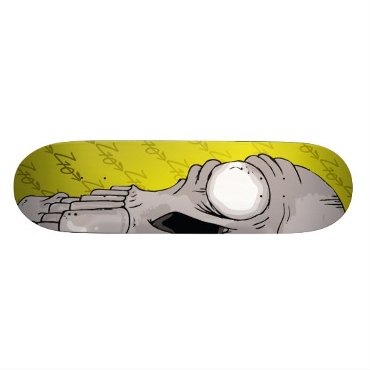 Z10 Skull Board Yellow