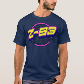Z 93 Atlanta Hits Retro Defunct Radio Station T-Shirt