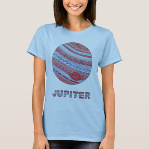 Z Astronomy Stylized Jupiter Shirts And Apparel