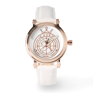 Z.AURA™ Rose Gold & White Women’s eWatch | Signatu Watch