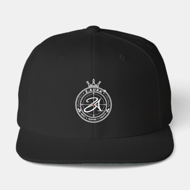 Z.AURA™ Royal Black Hat (Front)