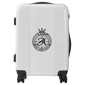Z.AURA™ Signature Crown Carry-On Luggage Suitcase