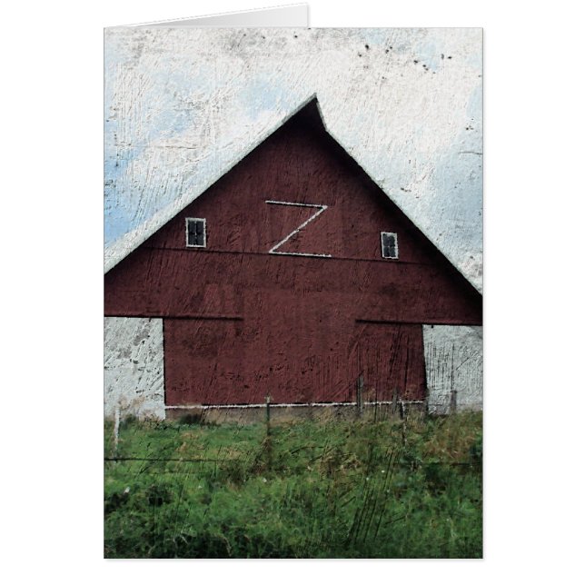 Z Barn Cards (Front)