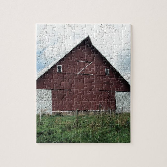 Z Barn Jigsaw Puzzle (Vertical)
