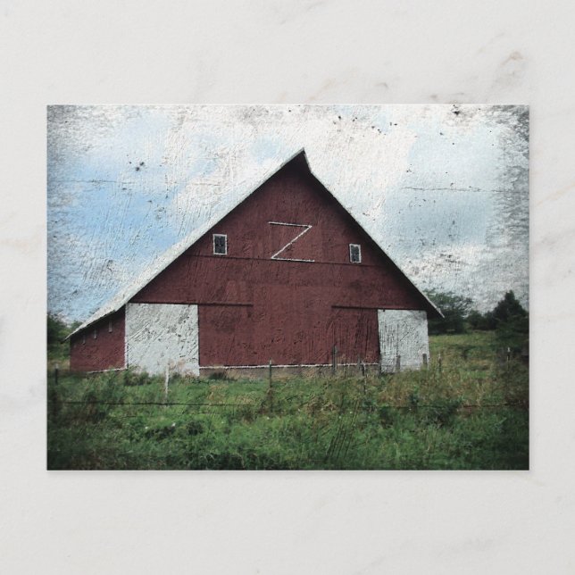 Z Barn Postcard (Front)