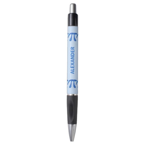 Z Blue Pi Symbol Math Geek Fun School College Pen