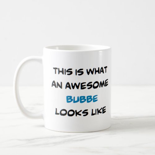 z bubbe awesome coffee mug