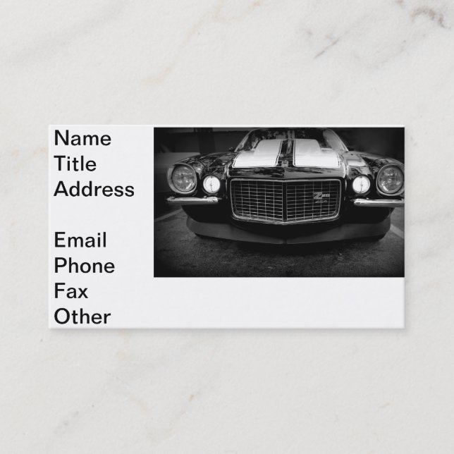 Z BUSINESS CARD (Front)