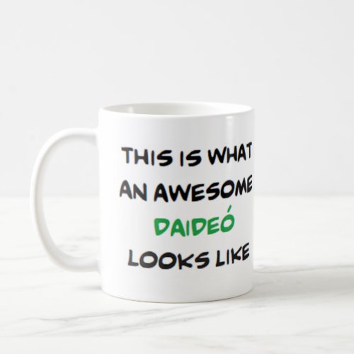 z daideo awesome coffee mug