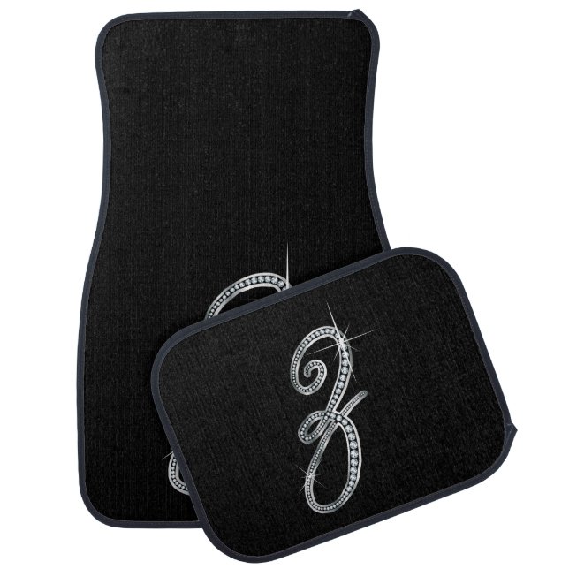 Z Faux-"Diamond Bling" Car Mat (Set)