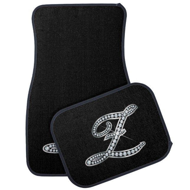 Z Faux-"Diamond Bling" Car Mat (Set)