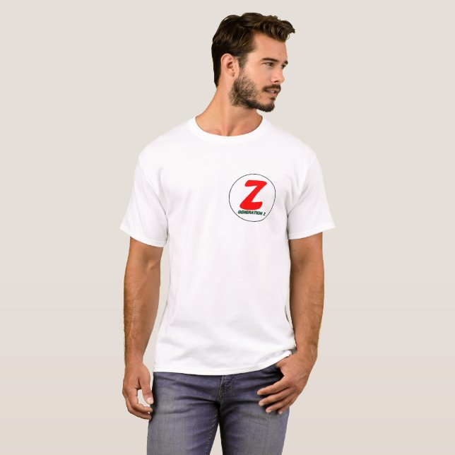 Z generation T-shirt logo (Front Full)