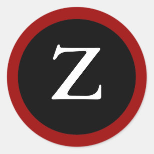 Letter Z Stickers 100 Satisfaction Guaranteed Zazzle