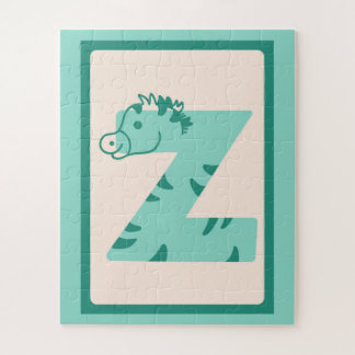 Z is for Zebra🦓 – Fun Animal Alphabet Jigsaw Puzzle