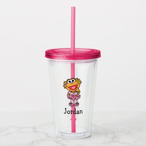 Z is for Zoe  Add Your Name Acrylic Tumbler