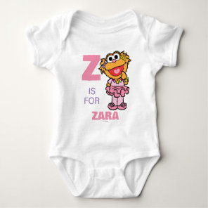 Z is for Zoe | Add Your Name Baby Bodysuit