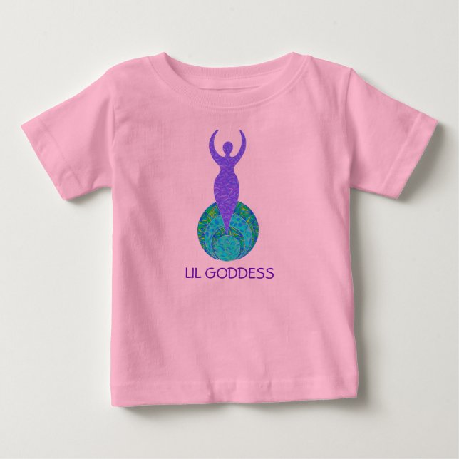 Z Lil Goddess Infant Toddler Baby Tee Shirt (Front)