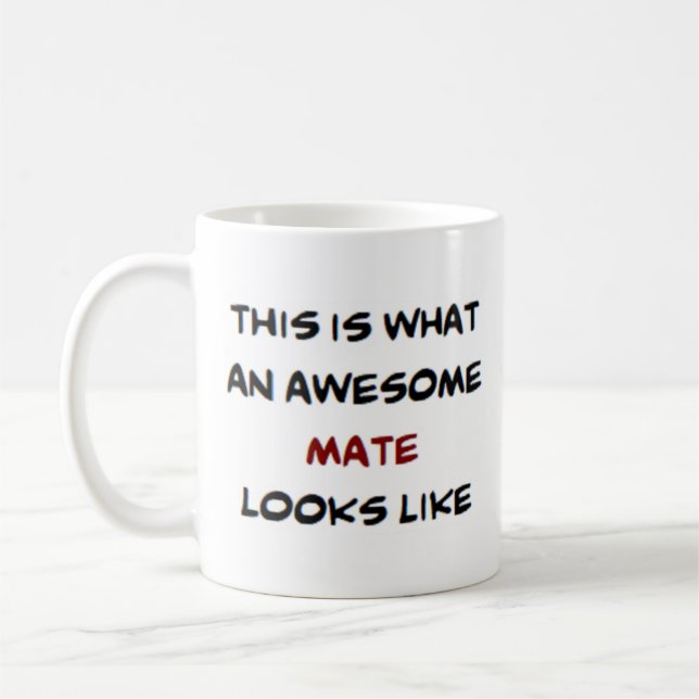 z mate, awesome coffee mug (Left)