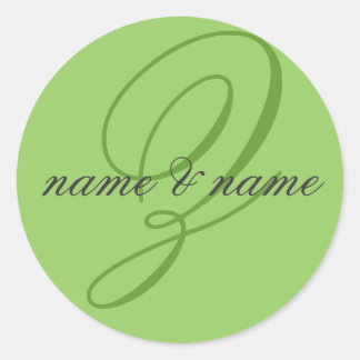 Z monogram label