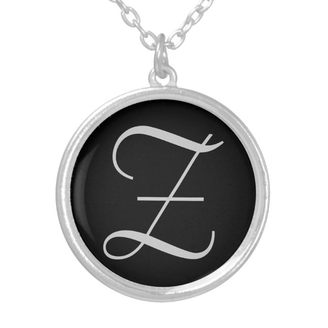 Z Monogrammed Necklace (Front)