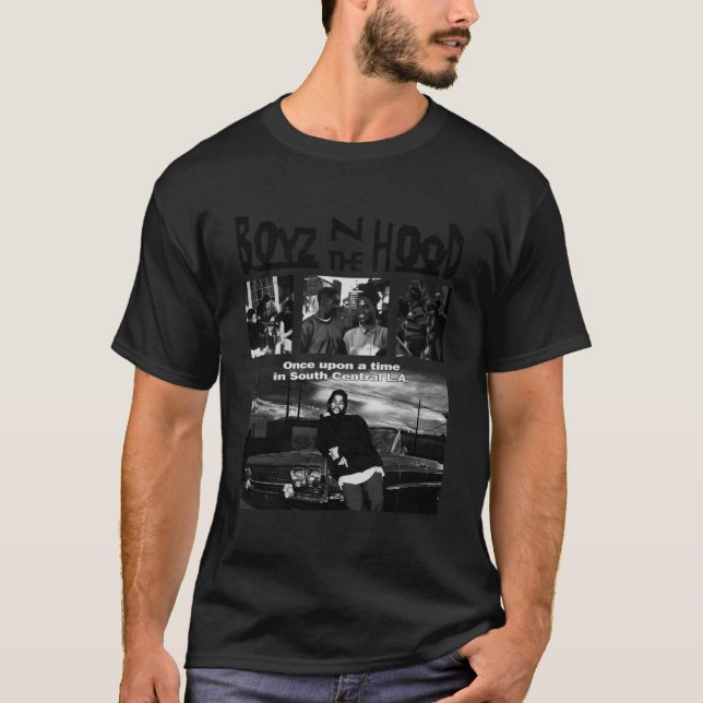 Z N The Hood Movie Collage T-Shirt (Front)