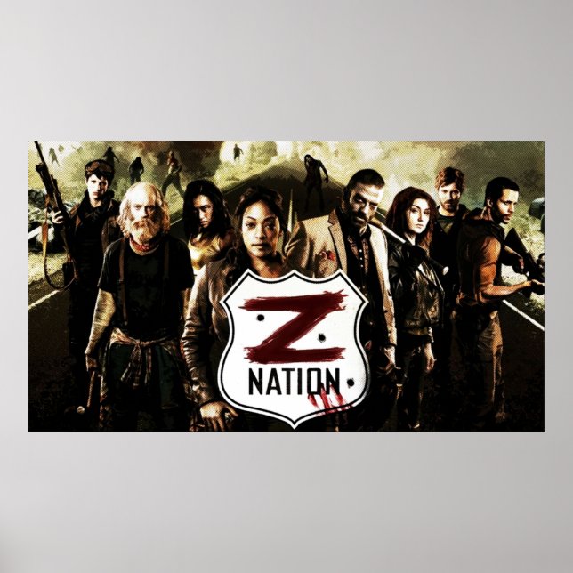 Z nation - cast poster (Front)
