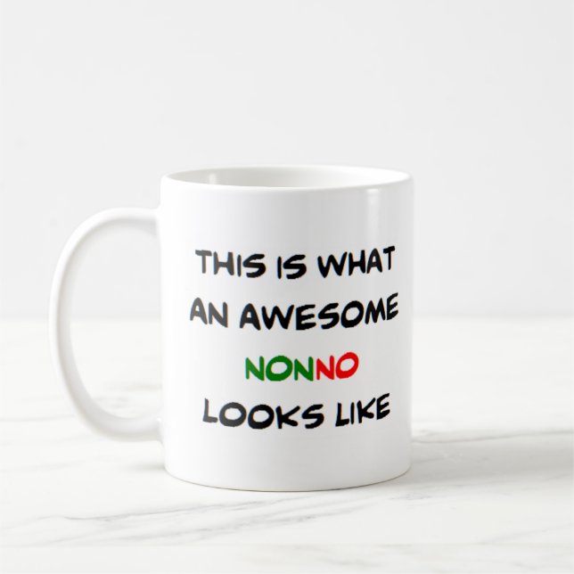 z nonno, awesome coffee mug (Left)