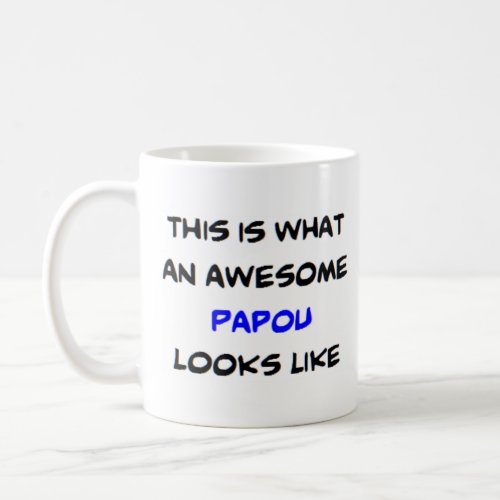 z papou awesome coffee mug