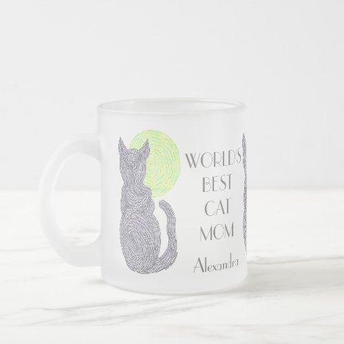 Z Personalize This Worlds Best Cat Mom Coffee Cup