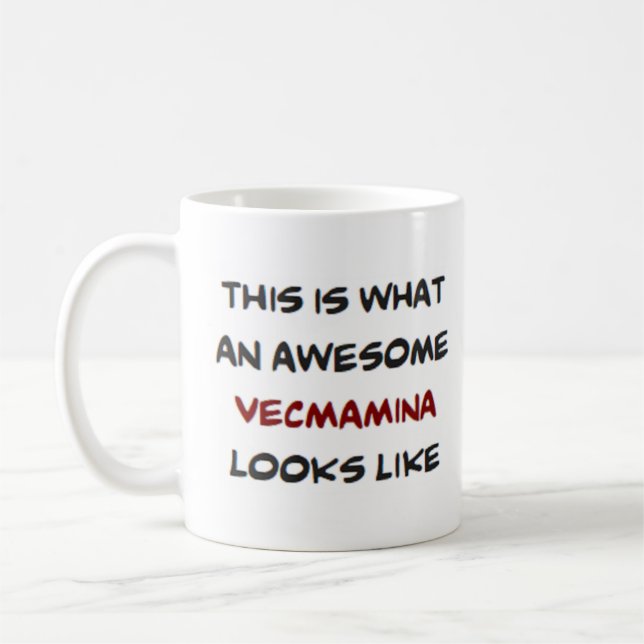 z vecmamina, awesome coffee mug (Left)