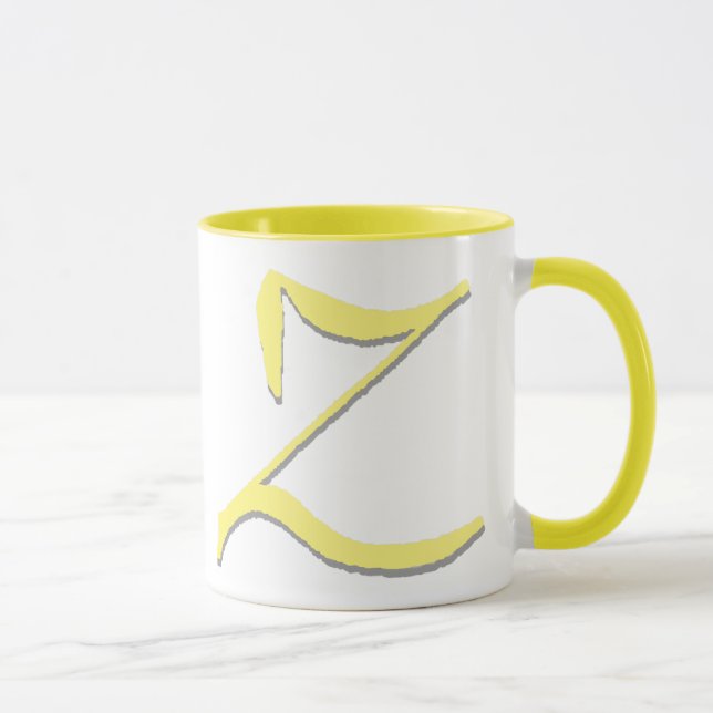 Z (Yellow) Mug (Right)
