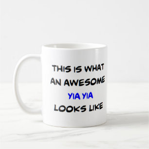z yia yia, awesome coffee mug