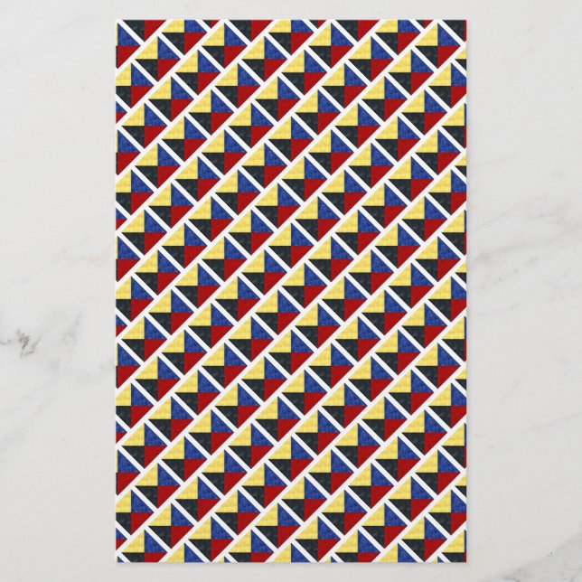Z Zulu Nautical Mini Wrapping Paper | Basic (Front)
