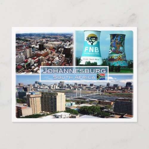 ZA Johannesburg _ Central Business District _ Postcard