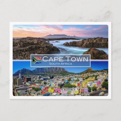 ZA South Africa _ Cape Town _ Postcard