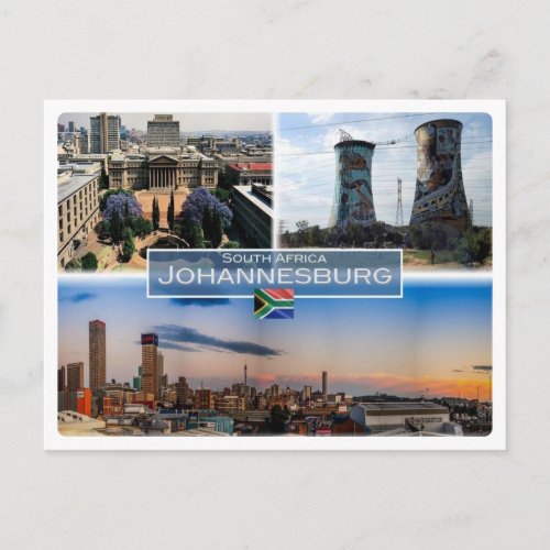 ZA South Africa _Johannesburg Joburg  _ Postcard