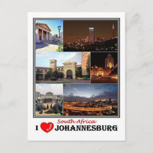 ZA South Africa - Johannesburg Joburg - Postcard