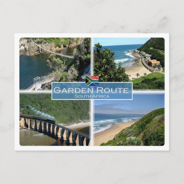 ZA South Africa - The Garden Route - Postcard (Front)