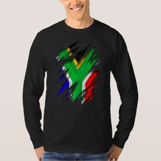 Za Zaf South African Flag Of South Africa T-Shirt
