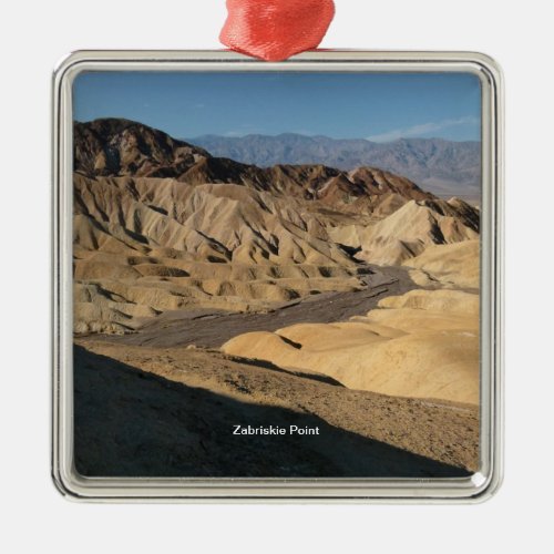 Zabriskie Point _ Death Valley California Metal Ornament