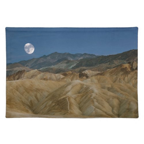 Zabriskie Point  Death Valley National Park Cloth Placemat