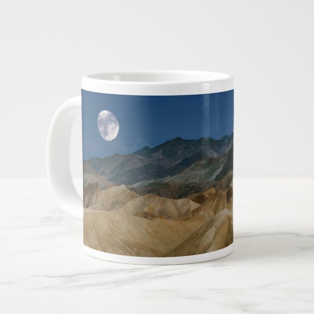 Zabriskie Point | Death Valley National Park Giant Coffee Mug (Front Left)