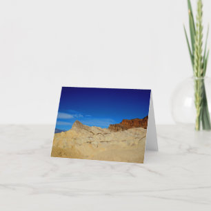 Zabriskie Point, Death Valley Note Card