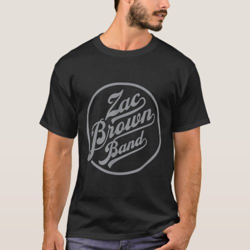 Zac Brown Band Circle Logo T_Shirt