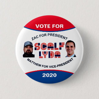 Zac Scalf for President 2020 Button