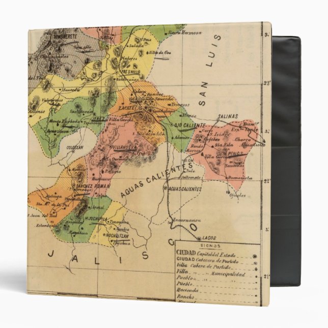 Zacatecas, Mexico Binder (Front/Inside)